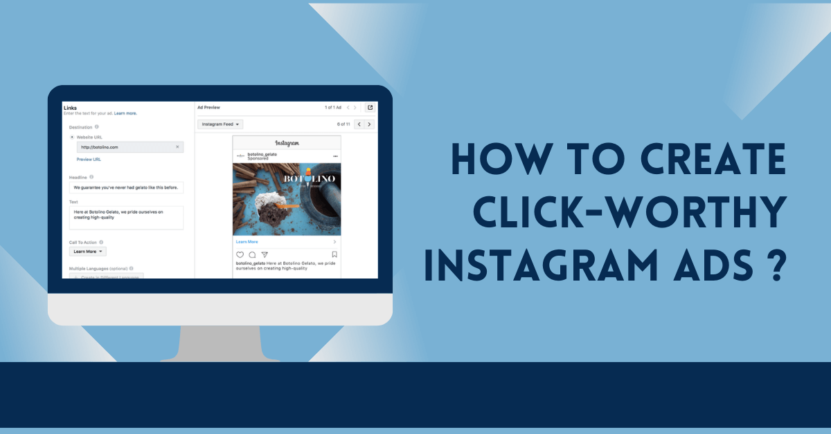 How to create click-worthy instagram ads